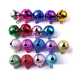 Christmas Decorations Jingle Bells Bell Cheerf Sound Craft For Wreath Holiday Home And Decoration 0.6 Inch Xb1 Drop Delivery Garden Dh4Gq