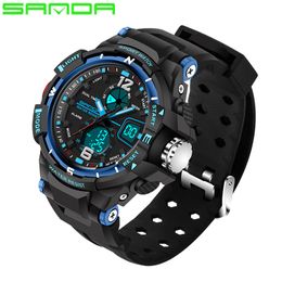 2020 SANDA Brand Man Military Sport Watch Men XFCS Waterproof LED Digital Watch Male Watches Clock Hodinky Relogio Masculino