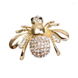 Brooches Exquisite Fashion Rhinestone Animal Brooch Lovely Alloy Bee For Women Fine Jewelry