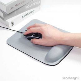 Mouse Pads Wrist Mouse Pad Support Wristband Gaming Mousepad Solid Color Mat Comfortable Mouse Pad With Wrist Rest For PC R230711