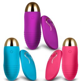 Vibrators 10-Mode 10m Wireless Jump Egg Wear Vibrator Egg USB charge Remote Control Body Massager for Women Adult Sex Toy Sex Product 230710