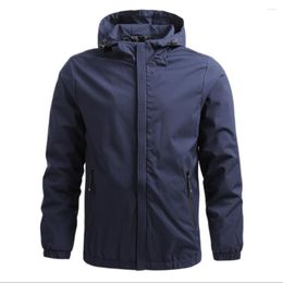 Men's Jackets Mens Jacket Waterproof Windbreaker Coat Cotton Padded Hooded Liner Detachable Camouflage Lambswool For Men