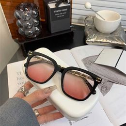 Brand Sunglasses New Xiaoxiang 0768 Glasses Large Chain Facial Mask Perfect for Matching Myopia Lens Frame with Network Red Same Style