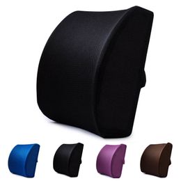 CushionDecorative Pillow Travel Car Back Cushion Coccyx Orthopaedic Memory Foam Massage Seat Cushions Chair Office Nap Therapy Callipygian Padding 230711