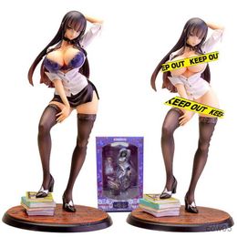 Action Toy Figures 29cm SkyTube Illustration by Ban! Animated Character Zac Action Character Adult Sexy Girl Model Doll Toy R230711