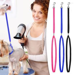 Dog Collars Fixed Table Pet Rope Noose Loops Nylon For Restraint Grooming Safety Leash Cat Leads Adjustable Supplies