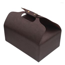 Storage Bags Large Leather Gift Box Case Party Favor Bag Watch Luxury Tray Birthday