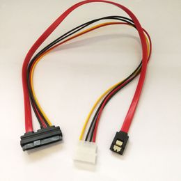 SFF-8482 SAS 29P 29pin to SATA with IED 4pin Power supply cord Server Hard disk data cable