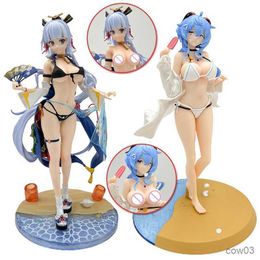 Action Toy Figures 26cm Impact Kamisato Sexy Anime Character Impact Action Character Klee/Mona Character Collectible Doll Toys R230711