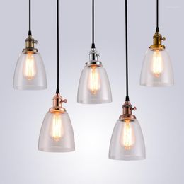 Pendant Lamps Europe Iron Vintage Lamp Industrial Lighting E27 Light Ceiling Decoration Moroccan Decor Chandeliers