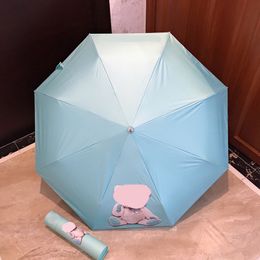 Classic Crystal 50 Fold Pocket Umbrella T Manual Rain Shine Dual Portable Sun Umbrellas Folding Sunscreen Ultraviolet Proof With Box