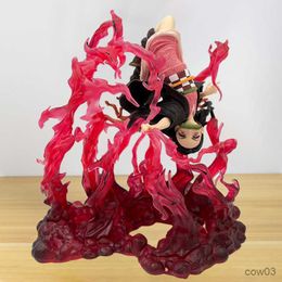 Action Toy Figures 16cm Slayer Anime Figure Action Figure Tanjirou/Zenitsu Figurine Collectible Model Doll Toy R230711