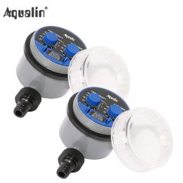 Watering Equipments 2pcs Aqualin Smart Ball Watering Timer Automatic Electronic Home Garden for Irrigation Used in the Garden Yard #21025-2 230710