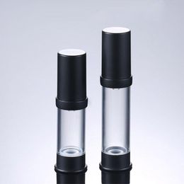 Airless 5ml 10ml Epmty Vacuum Pump bottle Toilet Vessel Cosmetic Bottles Mini Transparent Lotion Bottle 300pcs/lot Gsaae