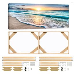 Frames DIY Canvas 70x100cm Large Frame Kits Solid Wood Stretcher Bars Accessories For Oil Painting Prints Poster Picture Wall Art Galle