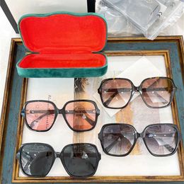 Brand New Family Box Ni Star Fashion Large Frame Slim Face Sunglasses Female GG1189SA