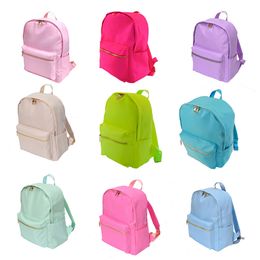School Bags High Quality Waterproof Nylon Women Backpack Female Travel Bag Backpacks Schoolbag for Teenage Girls Solid Colour Bookbag 230710