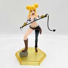 Action Toy Figures 19cm POP UP PARADE Fairy Tail Lucy Bunny Girl Anime Figure Final Lucy Aquarius/Taurus Ver. Action Figure Model Doll Toys