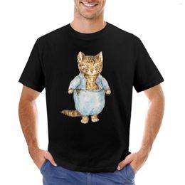 Men's Tank Tops Tom Kitten T-Shirt Kawaii Clothes Oversized T Shirts Heavy Weight For Men