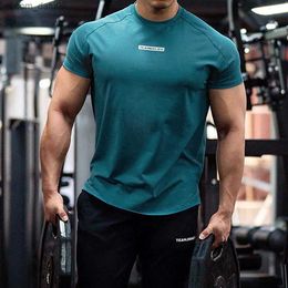 Men's T-Shirts Men's T-shirt Fashion Fitness Sports Short Sleeve Breathable Wicking 6xl Top Loose Quick Dry Undershirt Summer Male Tee Clothing Z230711