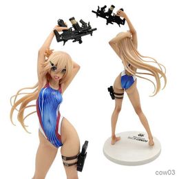 Action Toy Figures 28cm ARMS NOTE Bunny Girl Anime Figure of the Swimming Club Action Figure Collection Model Doll Toy Gift R230711