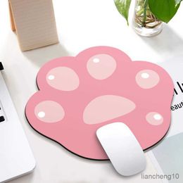 Mouse Pads Wrist Cute Cat Paw Mouse Pad Desktop Desk Mat Comfortable Gaming Wrist Rest Support Stationery Office Supplies R230711
