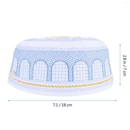 Cycling Caps United Arab Emirates Worship Hat Loose Hair Beanie Embroidery Breathable Isamic Prayer