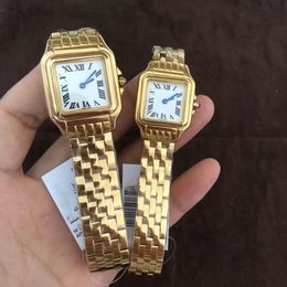 22mm 27mm women square quartz watch full steel women 18k gold diamond watch sport waterproof luxury designer watches