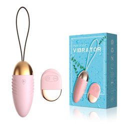 Vibrators Remote Control 10 Speed Vibrating Jump Egg Clit Vaginal G-spot Massager Kegel Exerciser USB Charging Vibrator Sex Toys for Women 230710