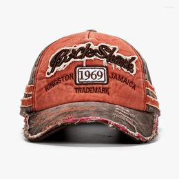 Ball Caps Denim Baseball Hat Unisex Washed High Quality Snap Summer Men's Women's 1969 Wholesale Gorras LUXXETON