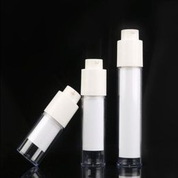 15ml 30ml 50ml white airless bottle for lotion/emulsion/serum/toner/liquid foundation/sunscreen skin care cosmetic packing Kngxa