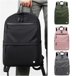 LL-8102 Womens Facs Mens Mens School Bag Bag Backpacks Gym Gym Outdoor Sports Counter Cack