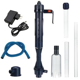 Cleaning Tools Adjustable Electric Siphon Pump Aquarium Water Change Gravel Pipe Filter Tool 230711