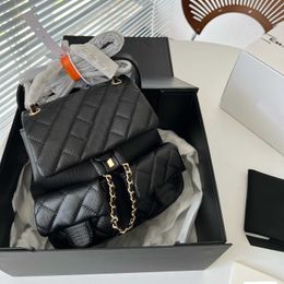Designer Mini Backpack Purse Classic Bag Luxury CC Backpacks Shoulder Cross Body Woman Purses Card Holder Quilted Leather Duma Mini Handbags Chain Wallet 379