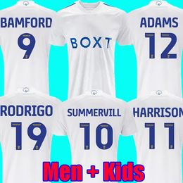 23 24 BAMFORD Llorente Leeds Unitedes soccer jerseys 2023 2024 Adams Aaronson HARRISON Sinisterra JAMES kids Kit football shirt