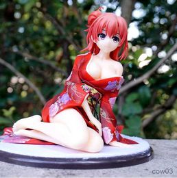 Action Toy Figures 13cm Anime There Is Problem with My Youth Love Storey Figure Kimono Action Figure Collectible Model Toys Gift R230711