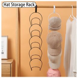 Storage Holders Racks Hat Sorting Storage Rack Hat Rack Hook Scarf Bag Baseball Cap Rack Organizer Storage Door Hanger Storage Rack For Closet Bedroom 230710