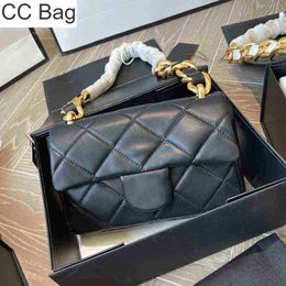 CC Bag Shopping Bags 22 Wholesale Ladies Mini Cover French Designer Lambskin Pink Black White Handbags Designers Oversized Gold-tone Metal C