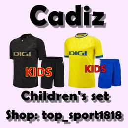 kids 2023 2024 Cadiz soccer jerseys CADIZ CF Negredo camisetas de futbol LOZANO ALEX Bodiger Juan Cala CAMISETA A LIGA 23 24 T.Bongonda SOBRINO football shirts