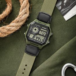 Digital Watch For Men 50M Waterproof SYNOKE Brand Wristwatches Fashion Led Light Stopwatch Wrist Watch Men's Clock Reloj Hombre
