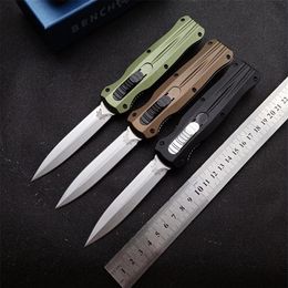 BENCHMADE BM3320 3320 double action folding automatic Knife Outdoor Camping Hunting Pocket Kitchen Tool EDC Fruit 3300 3310 3350 K285S