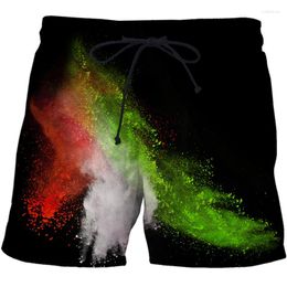 Men's Shorts 3D Printing Beach Board Swimming Pants Swimsuits Men Speckled Tie Dye Pattern Series Mens Swimwear Swim Streetwear