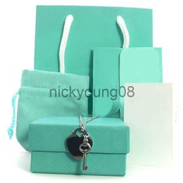 Pendant Necklaces heart Pendant Necklaces women fashion simple couple Jewellery Painted stainless steel gifts for girlfriend accessories wholesale x0711