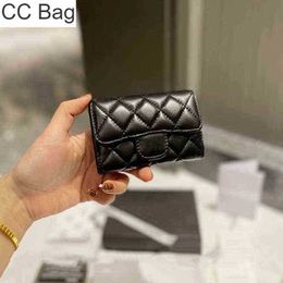 CC Bag Coin Purses Mini Wallets for Womens Classic Designers Luxurys Short Wallet Fashion Credit Cards Holder Caviar Sheepskin Pocket Bags G