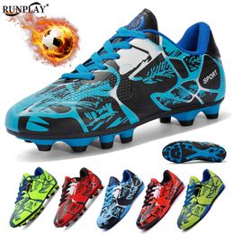 Athletic Outdoor Kids Soccer Shoes FG TF Football Boots Child Indoor Cleats Grass Sneakers Boys Girls Training Sports Footwear 230711