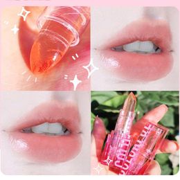 Lip Gloss Temperature Colour Changing Lazy Lipstick Moisturising Shining Crystal Magic Non-stick Cup Natural Jelly