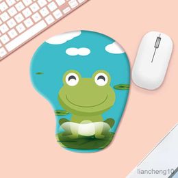 Mouse Pads Wrist Animal Mouse Pad with Wrist Support Anti Hand Rest Cute Mat for PC Computer Gaming R230711