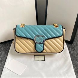 2023 Original quality Luxury goods shoulder bag designer bags woman caviar leather bags fashion Fashion Bags chain lady purse