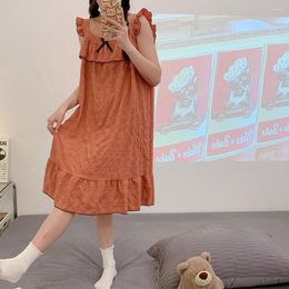 Women's Sleepwear Women Cotton Nightie Nightgowns Plus Size Pyjamas Lingerie Night Dress Oversized Sleepskirt Sleepshirts 5XL Wear