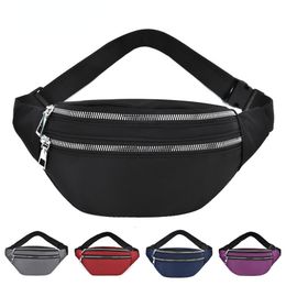 Waist Bags 1PC Women Bag Men Fanny Pack Female Banana Hip Bum Money Pouch Ladies Fashion Travel Shoulder Purse Belly Pocket 230711